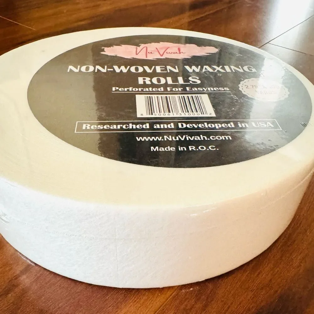 Non-Woven Waxing Rolls Total Of 100 Yards Perforated for easyness